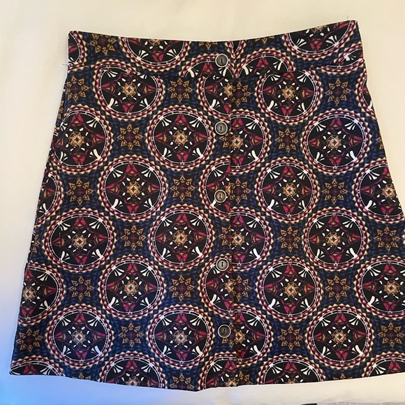 Lush/Nordstrom Floral Fall Skirt - Picture 1 of 2